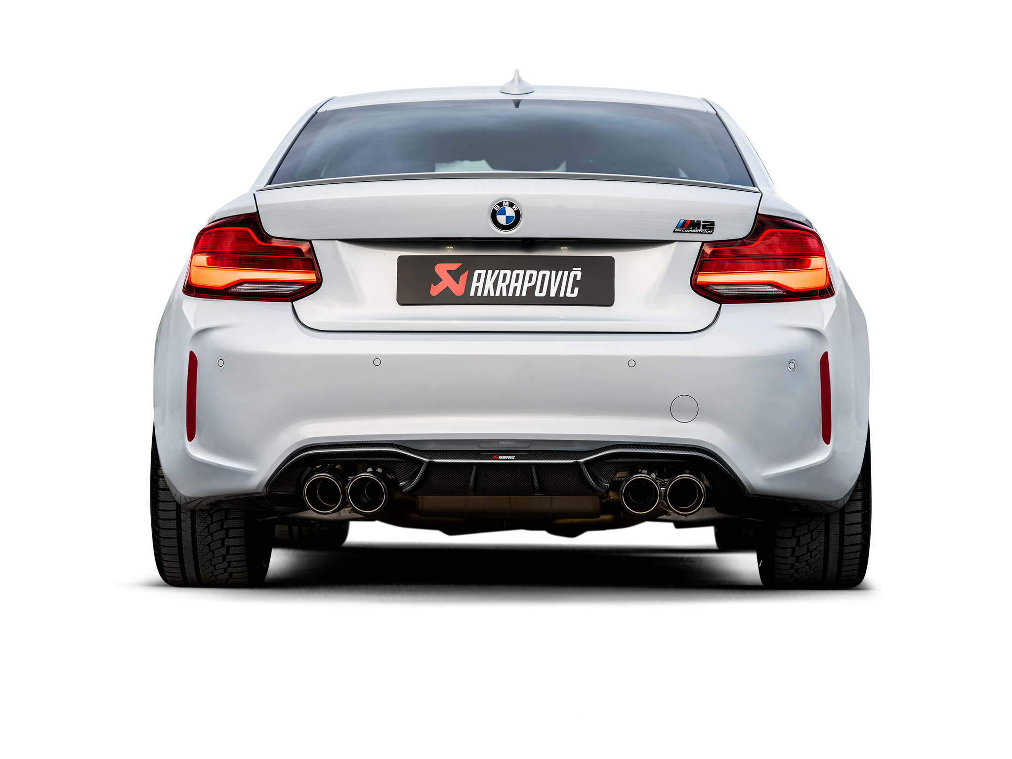 Akrapovič Titan Slip-On Auspuffanlage BMW M2 Competition F87N / M2 CS F87N