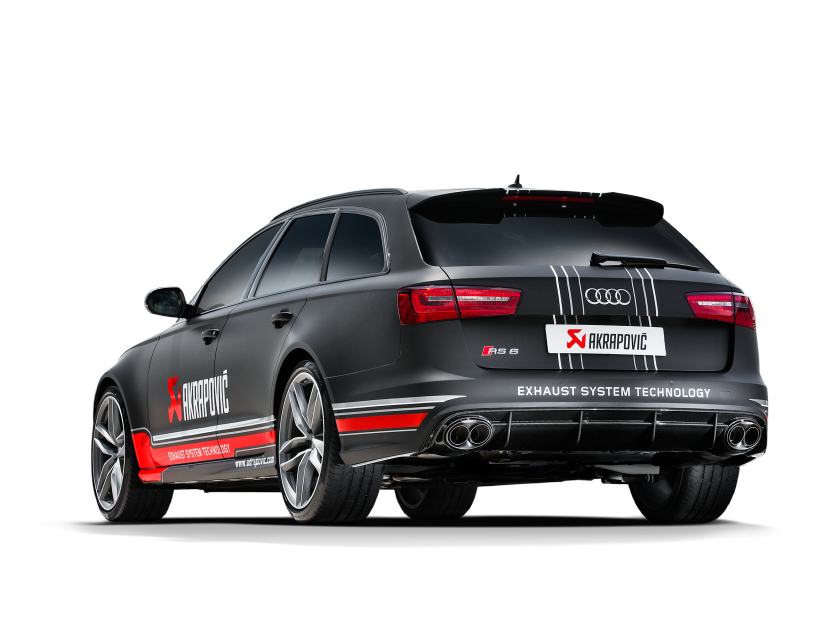 Akrapovič Titan Auspuffanlage Komplett | Audi RS6 Avant C7 2014-2018