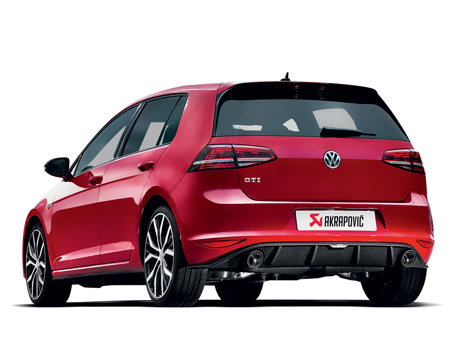 Akrapovič Titan Slip-On Auspuffanlage | VW Golf 7 GTI 2013-2016