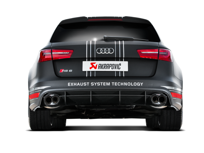 Akrapovič Titan Auspuffanlage Komplett | Audi RS6 Avant C7 2014-2018