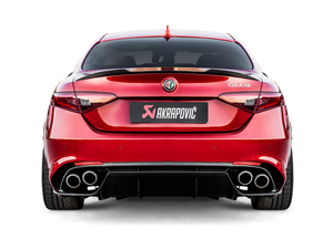 Akrapovič Titan Slip-On Auspuffanlage Alfa Romeo Giulia Quadrifoglio OPF 2018-2021