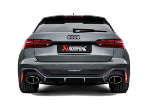 Akrapovič Titan Auspuffanlage Komplett | Audi RS6 Performance C8 / RS7 Performance C8 2023 OPF