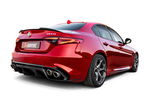 Akrapovič Titan Slip-On Auspuffanlage Alfa Romeo Giulia Quadrifoglio OPF 2018-2021