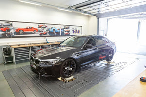 KW Gewindefahrwerk V4 Edelstahl INOX inkl. Stilllegung f. elektr. Dämpfer | BMW M5 F90