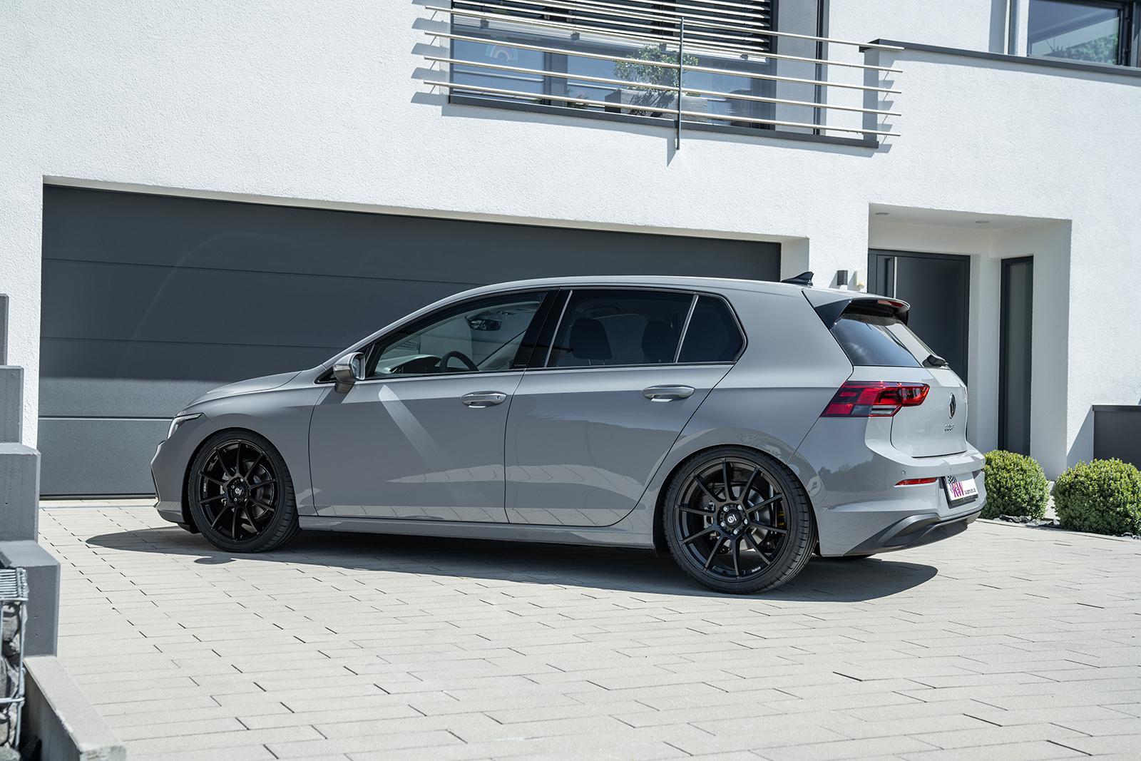 KW V2 Gewindefahrwerk Edelstahl INOX | VW Golf 8 GTI / Clubsport ohne DCC 2019-