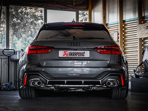 Akrapovič Titan Auspuffanlage Komplett | Audi RS6 Performance C8 / RS7 Performance C8 2023 OPF