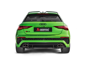 Akrapovič Titan Auspuffanlage Komplett | Audi RS3 8Y Sportback 2022-2023