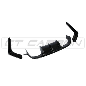 CT Design 3-Teiliger Heckdiffusor V-Style | BMW M3 F80 / M4 F82