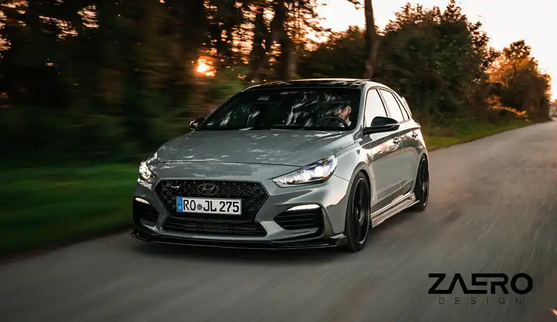 ZAERO Design EVO-1 Frontspoiler inkl. DTC-Gutachten | Hyundai i30N Hatchback Vorfacelift