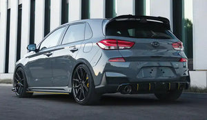 ZAERO Design EVO-1 Heckdiffusor | Hyundai i30N Hatchback Vorfacelift