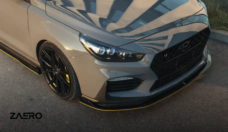 ZAERO Design EVO-1 Frontspoiler inkl. DTC-Gutachten | Hyundai i30N Hatchback Vorfacelift