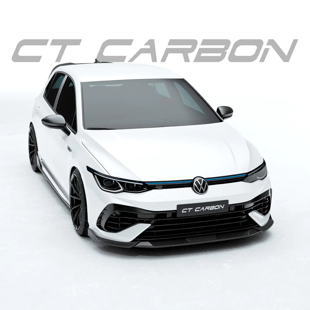 CT Design Carbon Frontspoiler |  VW Golf 8R