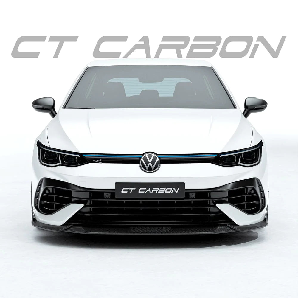 CT Design Carbon Frontspoiler |  VW Golf 8R