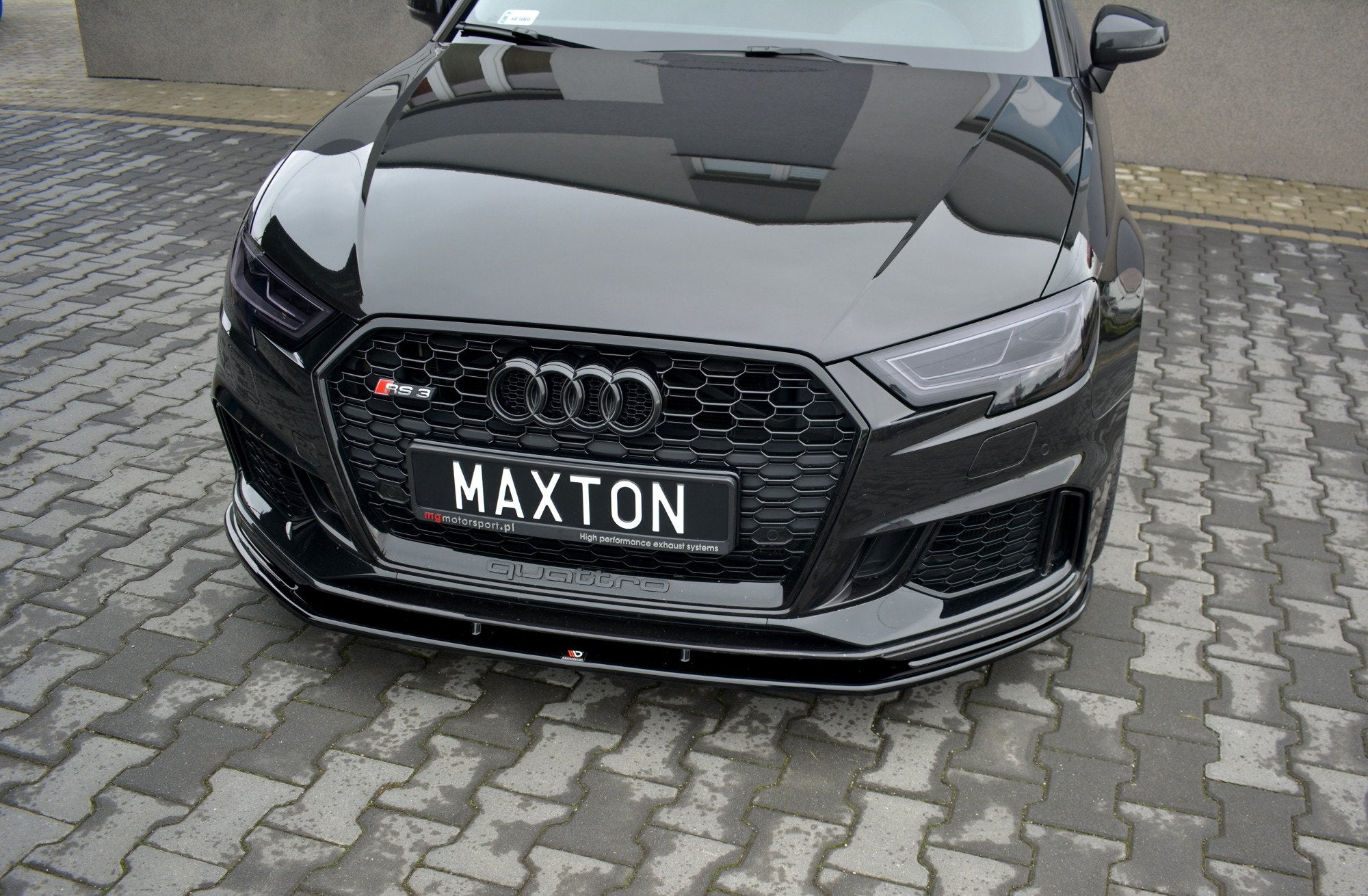 Maxton Design Frontspoiler V.1 inkl. DTC-Gutachten | Audi RS3 8V Sportback Facelift