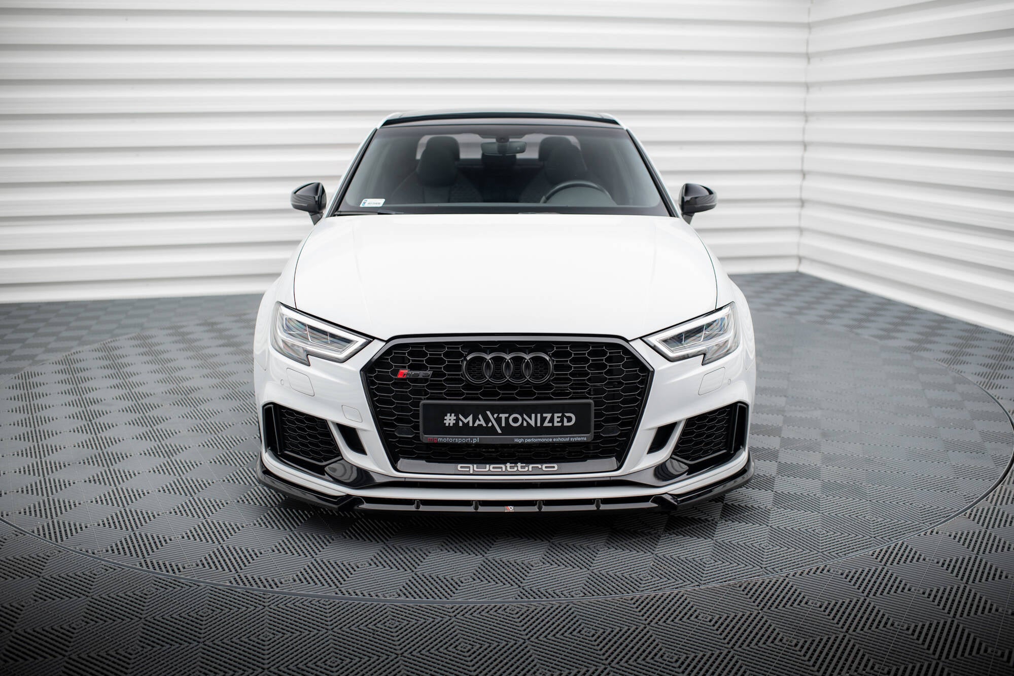 Maxton Design Frontspoiler V.3 | Audi RS3 8V Limousine Facelift