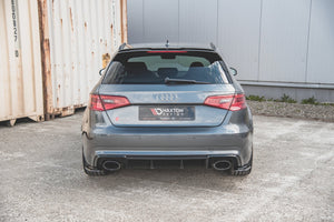 Maxton Design Heckdiffusor Seitenteile (FLAPS) V.1 | Audi RS3 8V Sportback