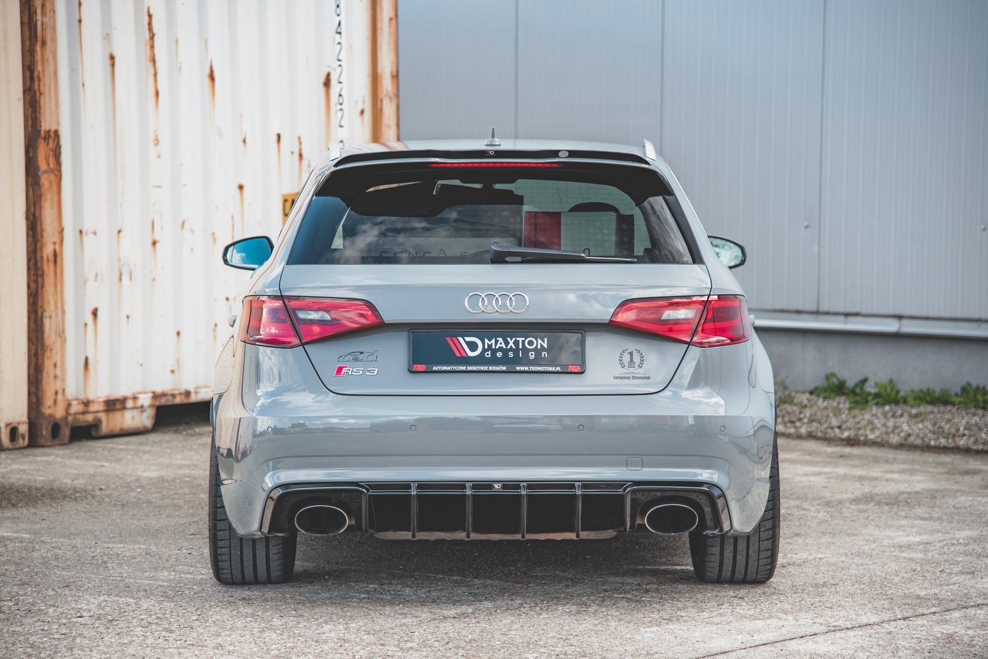 Maxton Design Heckdiffusor | Audi RS3 8V Sportback