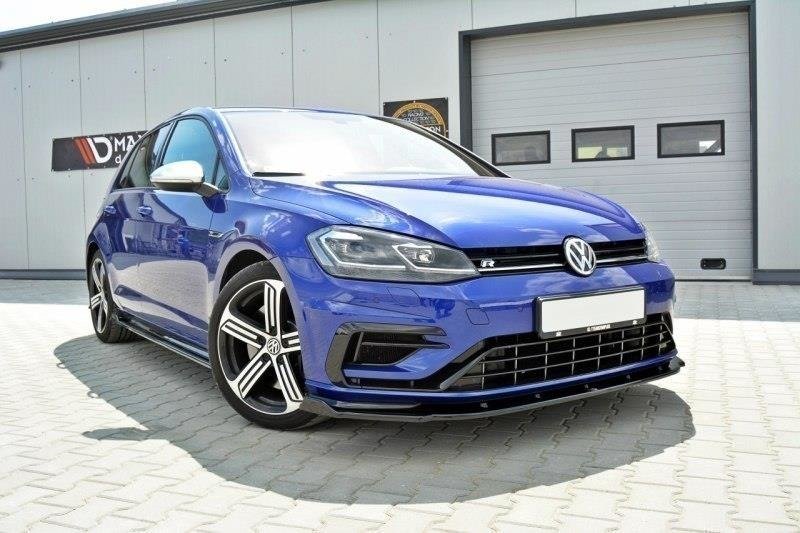 Maxton Design Frontspoiler V.1 VW Golf 7R / R-Line Facelift 2017-2020 *DTC*