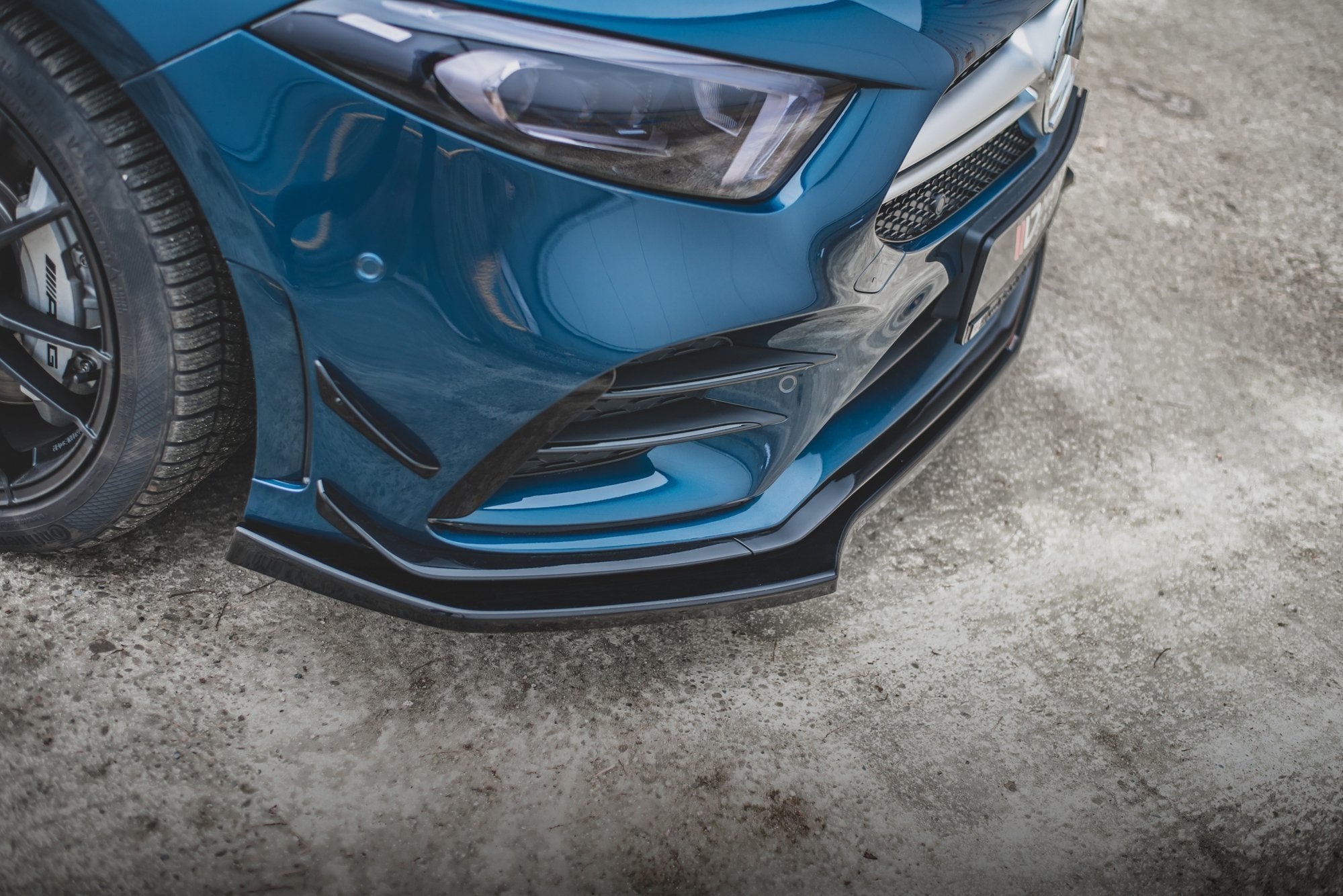 Maxton Design Frontspoiler V.2 | Mercedes A35 AMG Aero W177