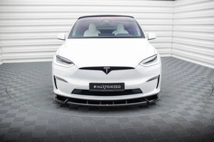 Maxton Design Frontspoiler V.2 | Tesla Model X Facelift 2021-