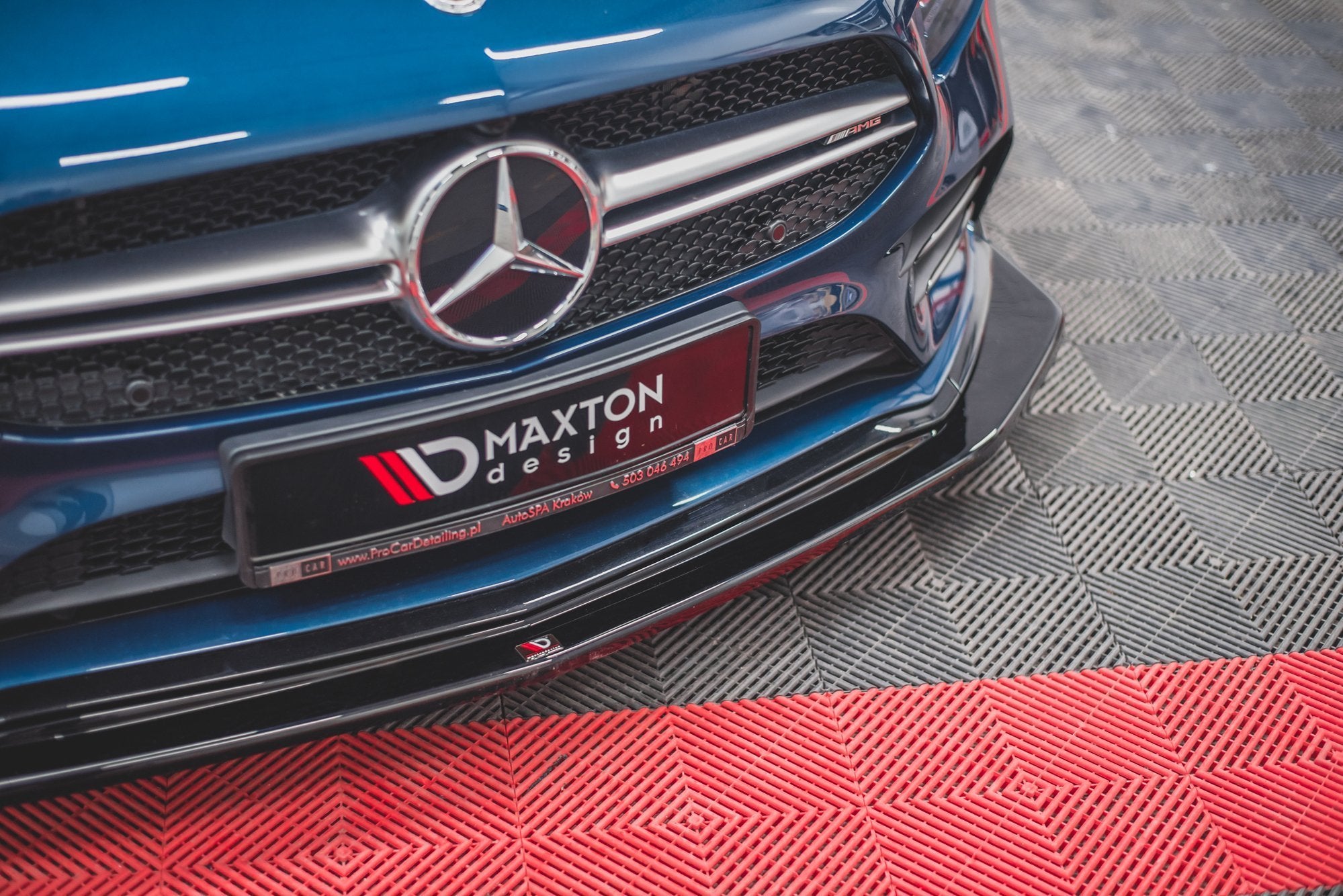 Maxton Design Frontspoiler V.3 | Mercedes A35 AMG Aero W177