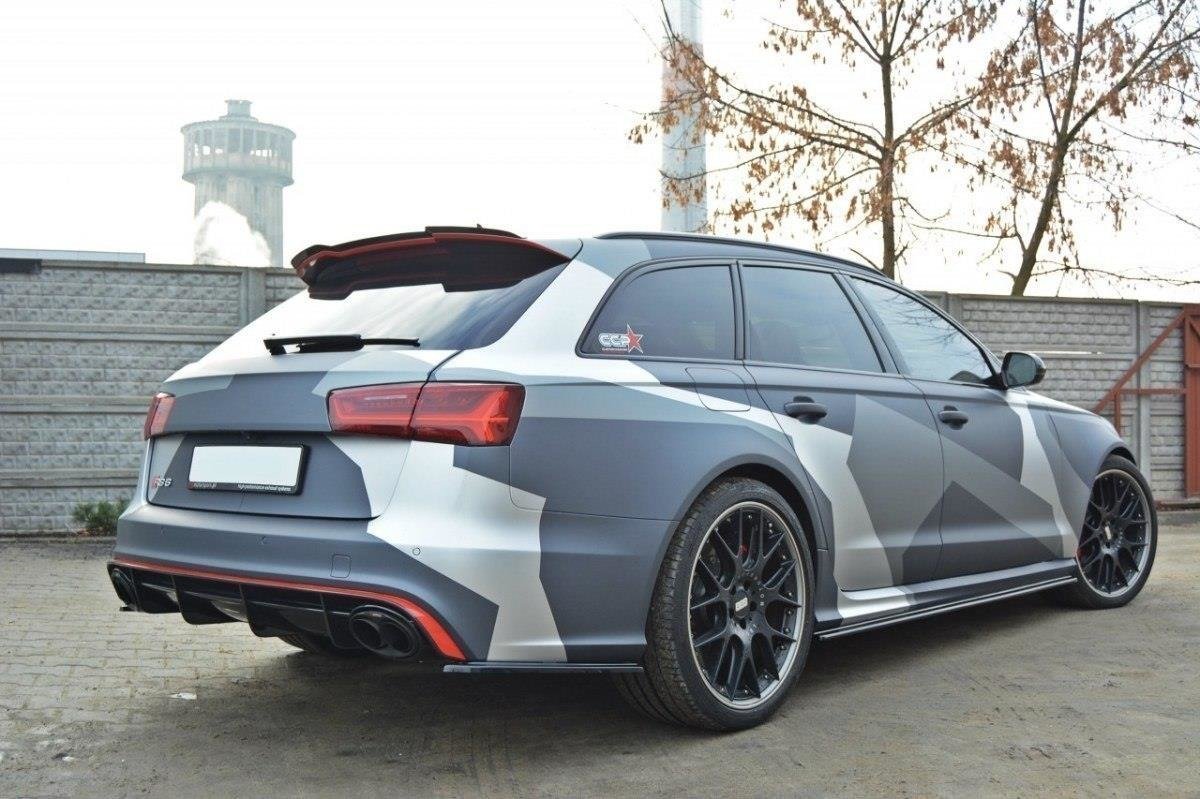 Maxton Design Heckdiffusor Seitenteile V.1 | Audi RS6 C7 / Facelift