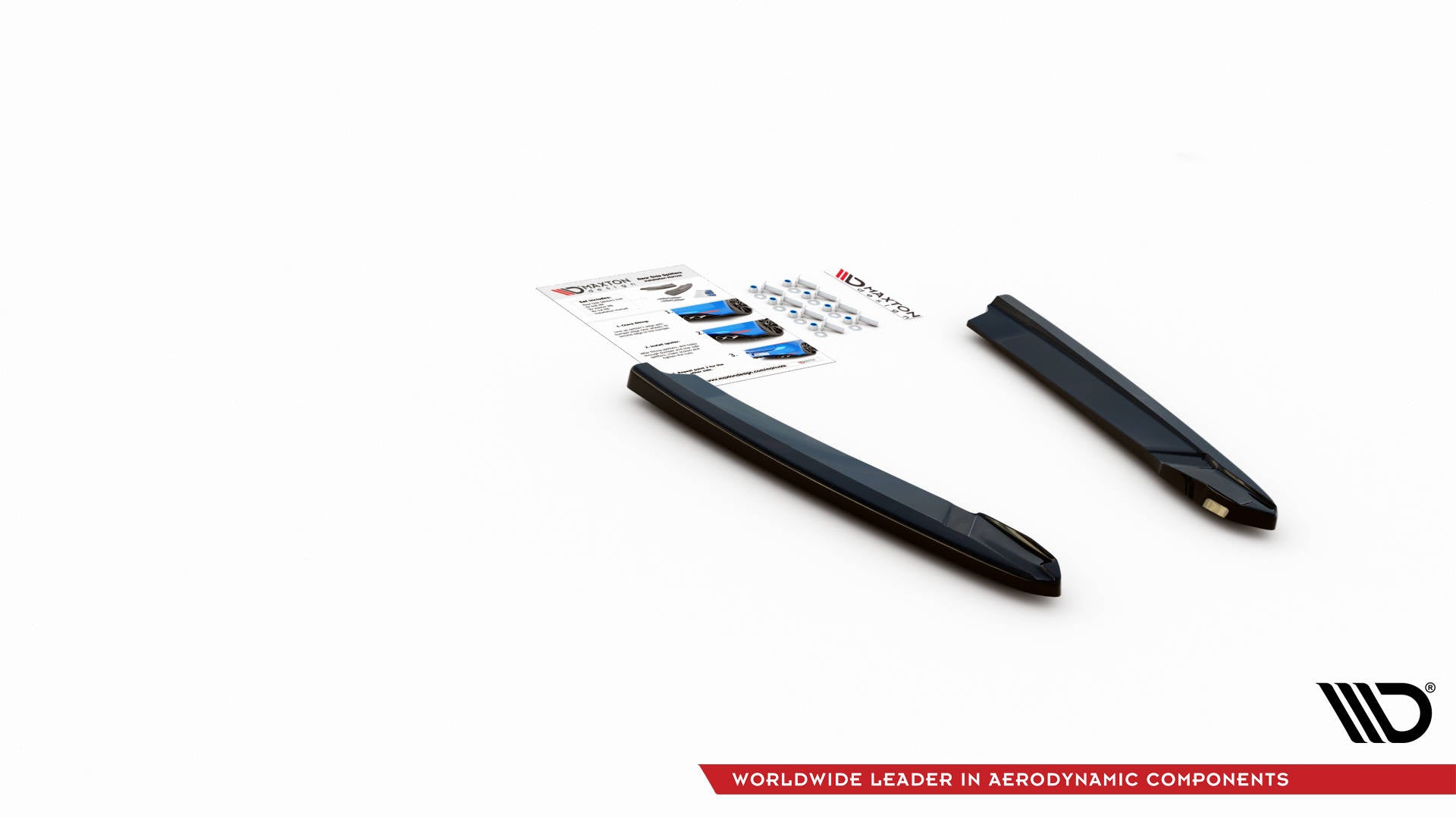 Maxton Design Heckdiffusor Seitenteile (FLAPS) V.3 | Skoda Octavia RS 2020-