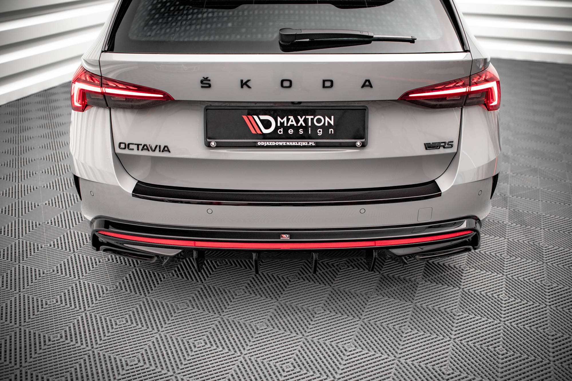 Maxton Design Heckdiffusor | Skoda Octavia RS MK4 2020-