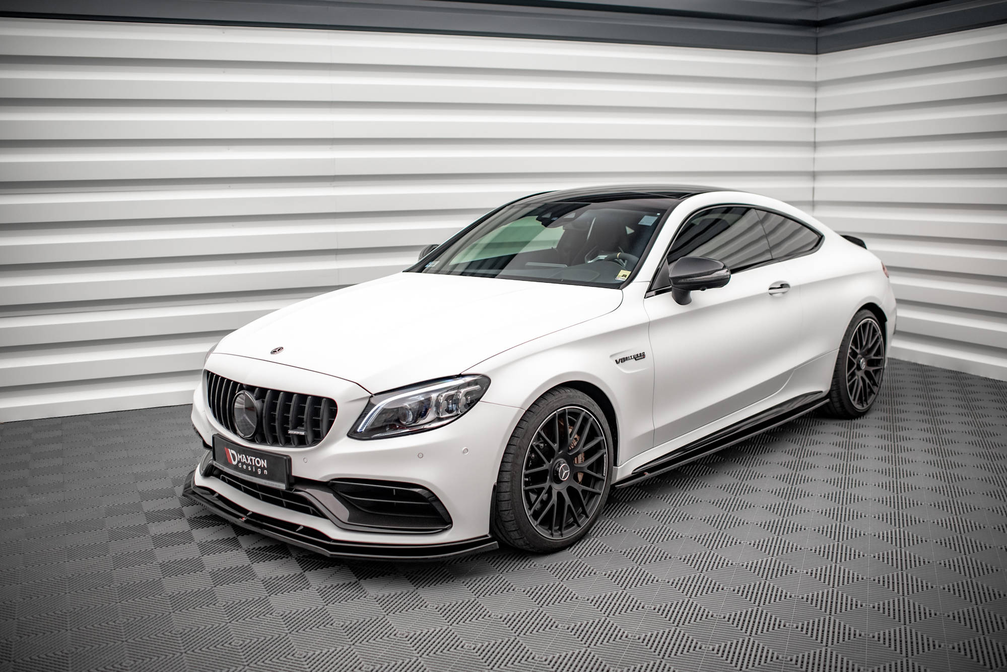 Maxton Design Seitenschweller V.1 Mercedes AMG C63 C205 Facelift 2018-2021