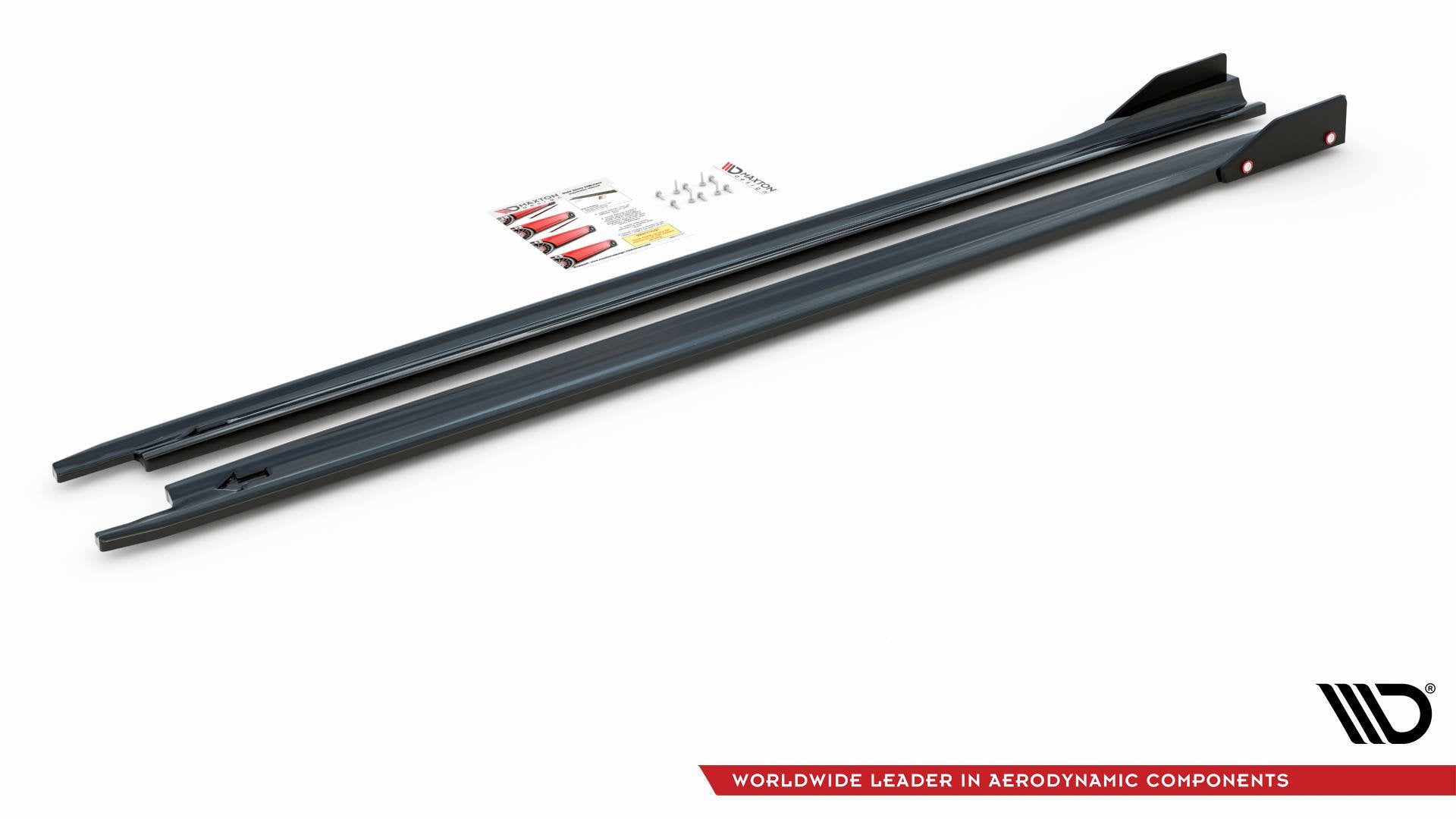 Maxton Design Seitenschweller V.2 inkl. Flaps | Skoda Octavia RS MK4 2020-