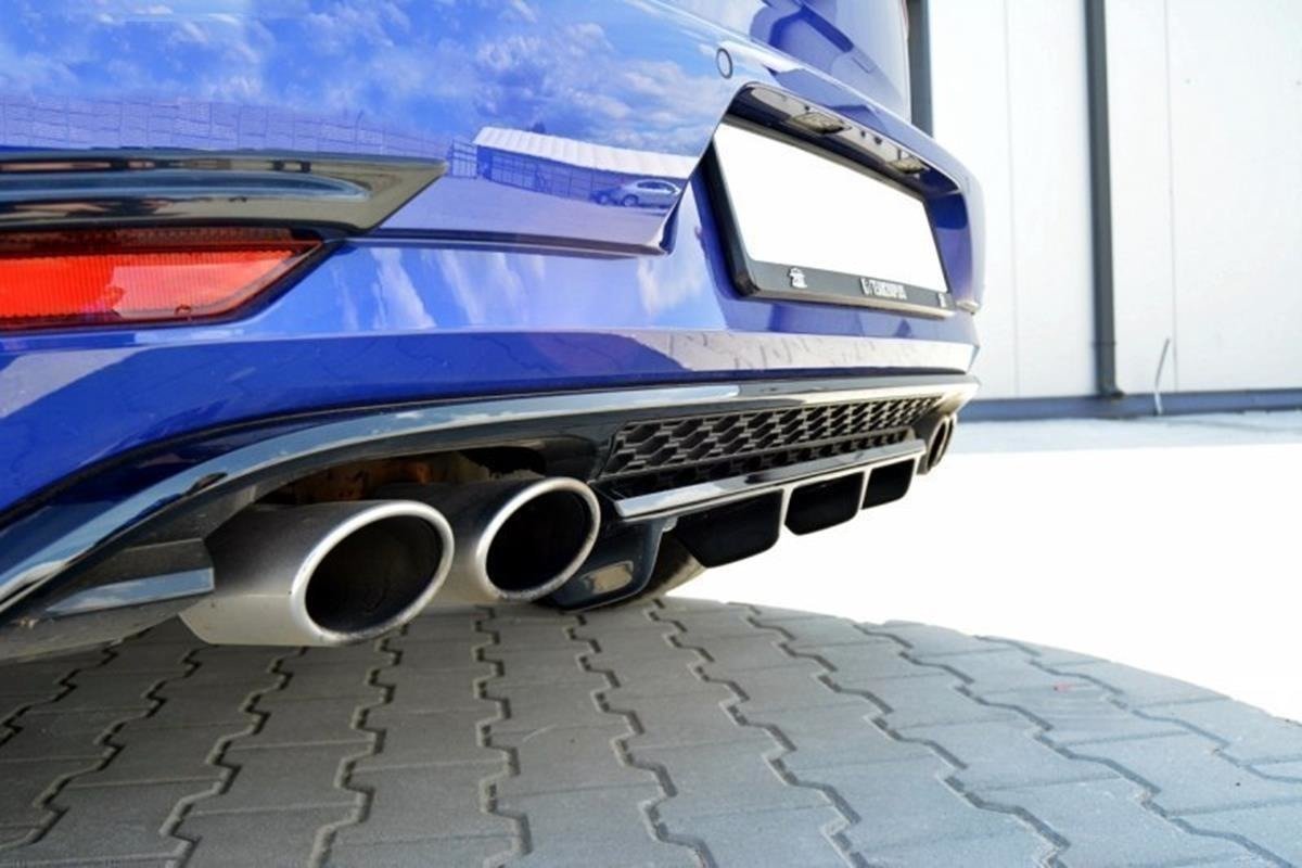 Maxton Design Heckdiffusor VW Golf 7R Facelift